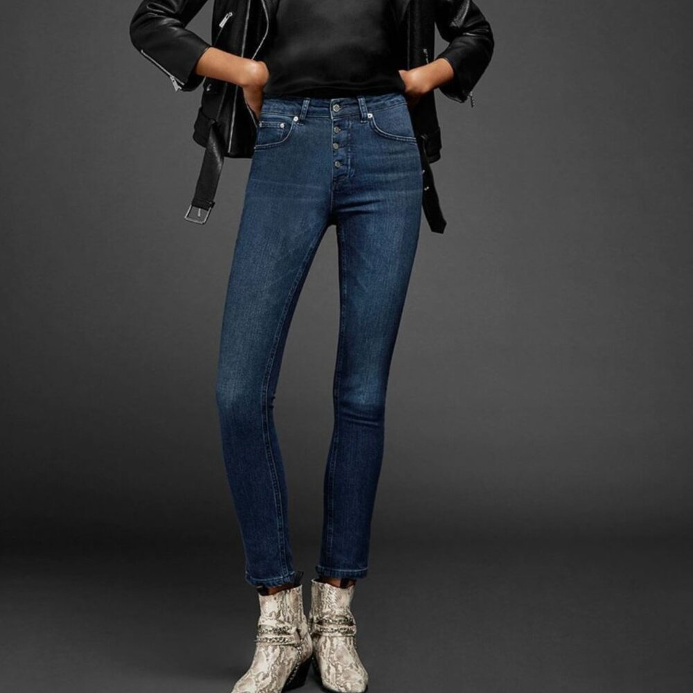 Anine Bing Jagger Jean Blue